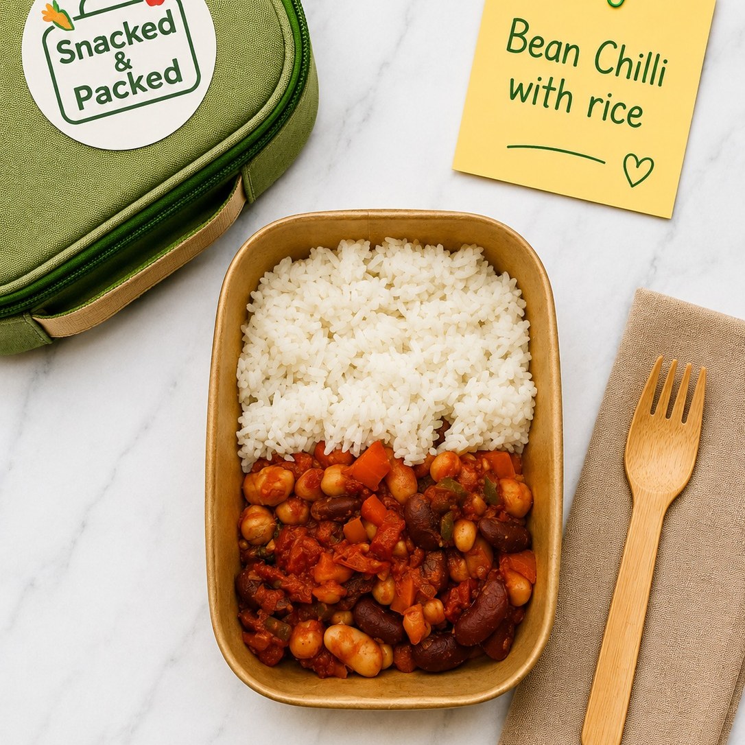 Bean Chilli with Rice
