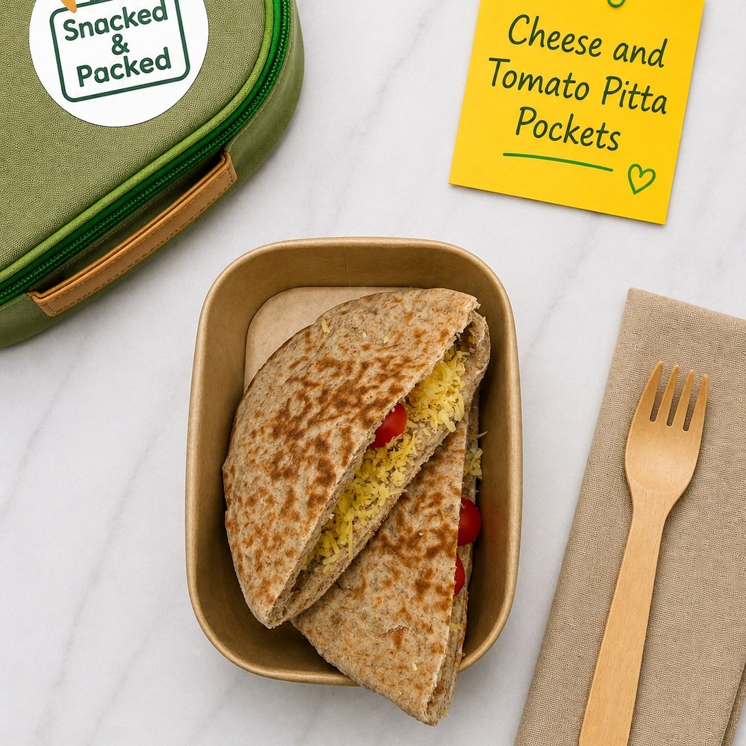 Cheese & Tomato Pitta Pockets