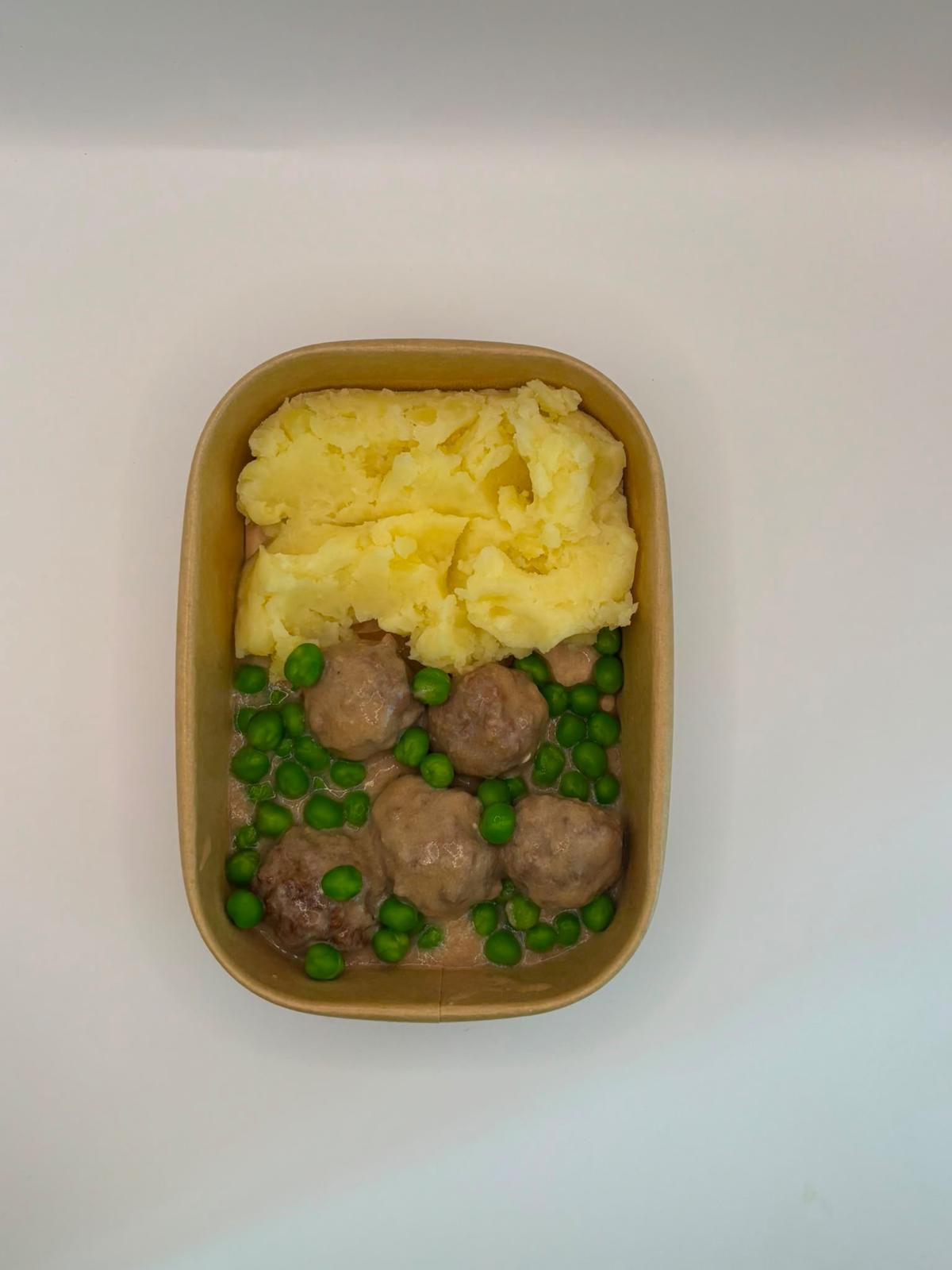 Beef Meatballs & mash