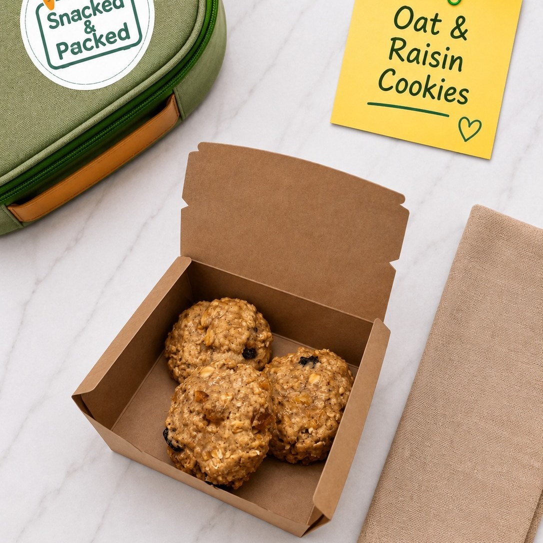 Oat & Raisin Cookies