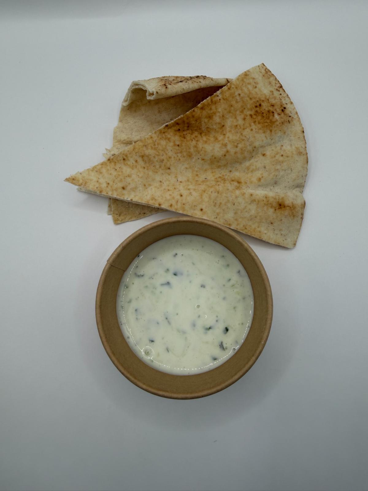 Arabic Bread & tzatziki