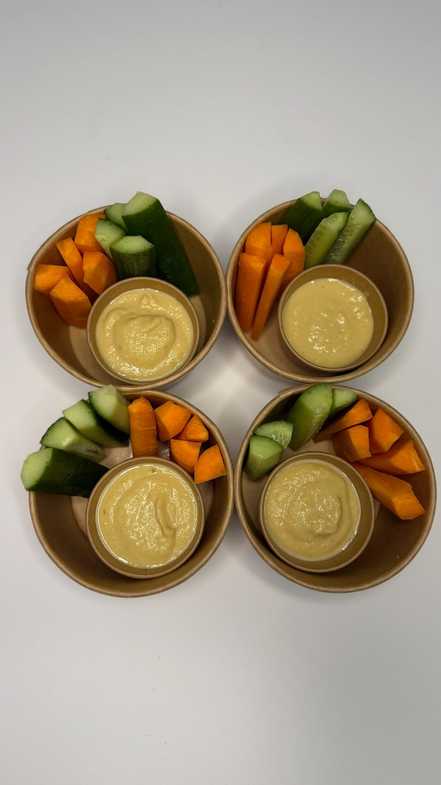 Hummus & Crudites (Tahini Free)